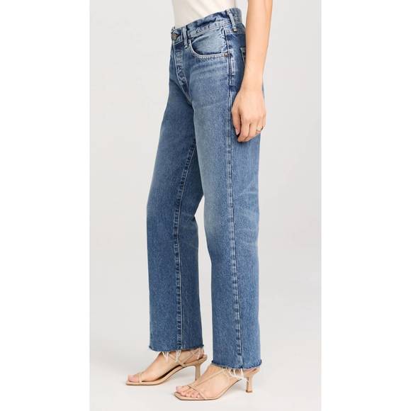 NEW MOUSSY westchase straight jean in blue - Picture 2 of 3